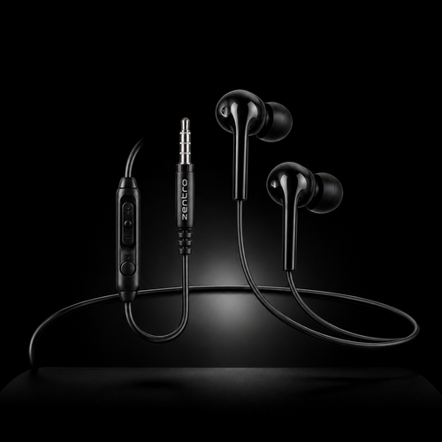 Zentro Tune AUX Earphones | High-Quality Sound & Mic