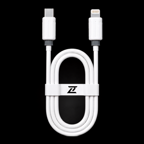 Zentro Flex Type-C to Lightning Cable | Fast Charging & Data Transfer