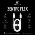 Zentro Flex Type-C to Lightning Cable | Fast Charging & Data Transfer